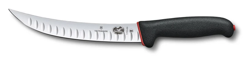 Couteau de boucher Victorinox Fibrox Dual Grip lame alvéolée
