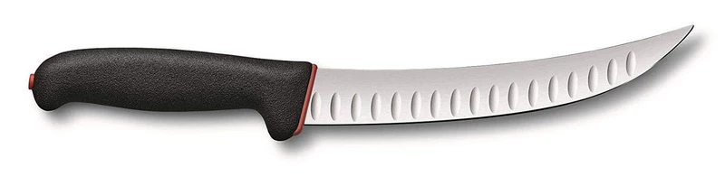 Couteau de boucher Victorinox Fibrox Dual Grip lame alvéolée