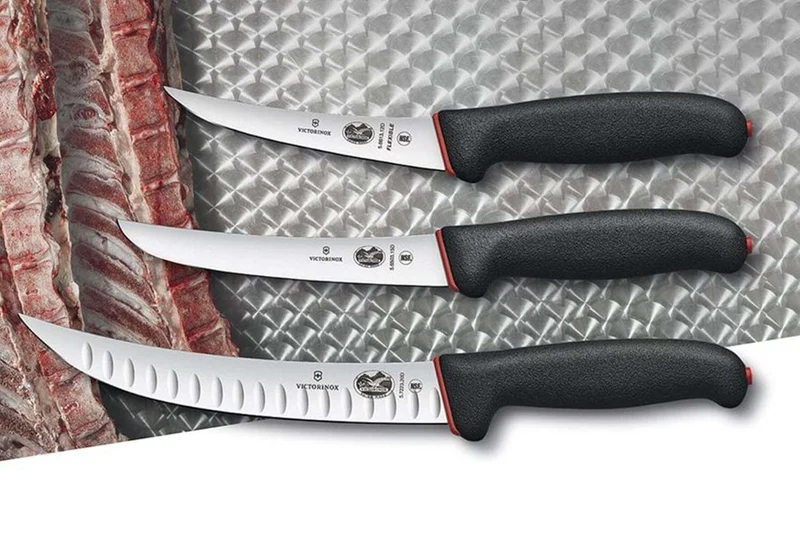 Couteau à désosser Victorinox Fibrox Dual Grip lame 15cm flexible