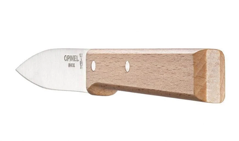 Couteau d'office Opinel Parallèle n°126 lame 8cm manche hêtre