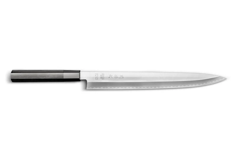 Couteau yanagiba KAI série KK tranchant asymétrique manche pakka