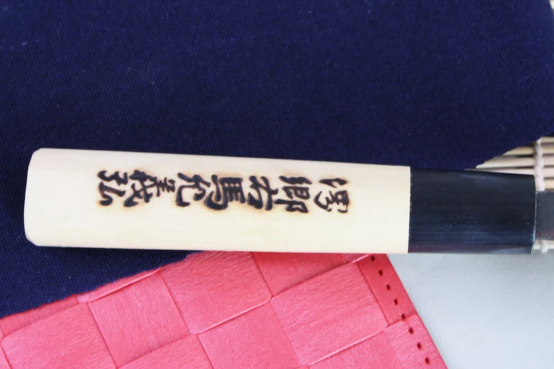Couteau nakiri japonais artisanal Yoshihiro Kogeta White 2 steel 16.5cm