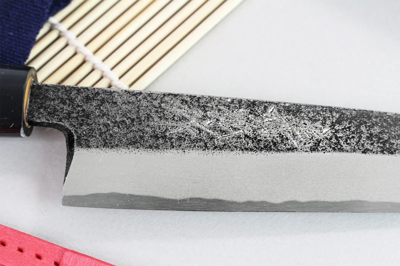 Couteau universel japonais artisanal Yoshihiro Kogeta White 2 steel 15cm édition spéciale