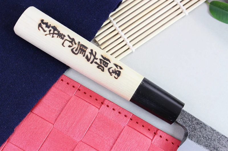 Couteau universel japonais artisanal Yoshihiro Kogeta White 2 steel 15cm édition spéciale