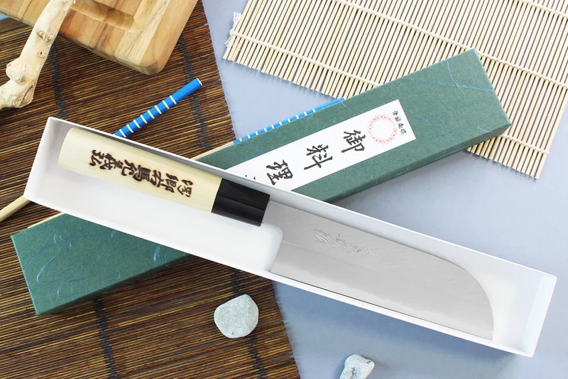Couteau usuba japonais artisanal Yoshihiro Jyosaku White 2 steel 16cm