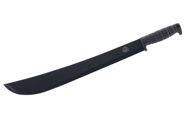 Machette PUMA-TEC 311244 56cm manche en gomme noire avec étui en nylon