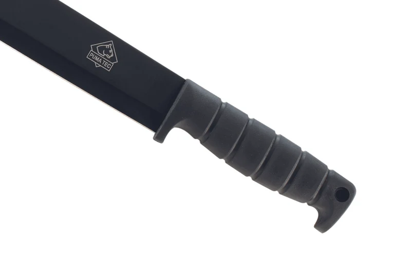 Machette PUMA-TEC 311244 56cm manche en gomme noire avec étui en nylon