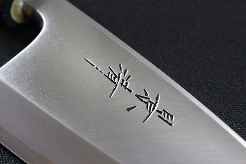 Couteau deba japonais artisanal Kagekiyo Utage White Steel 2 16.5cm