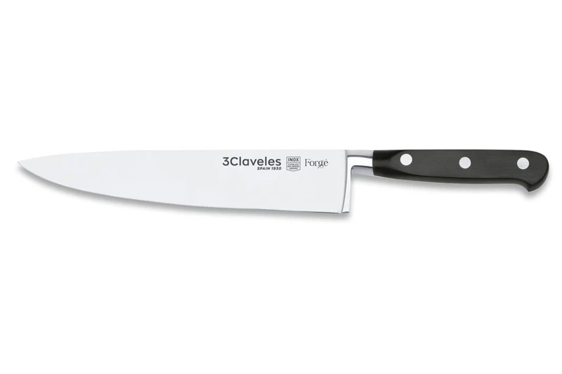 Couteau de chef 3 Claveles Forgé acier inox 20cm