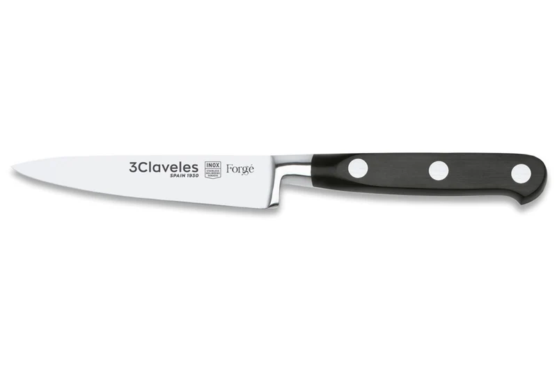 Couteau d'office 3 Claveles Forgé acier inox 10cm