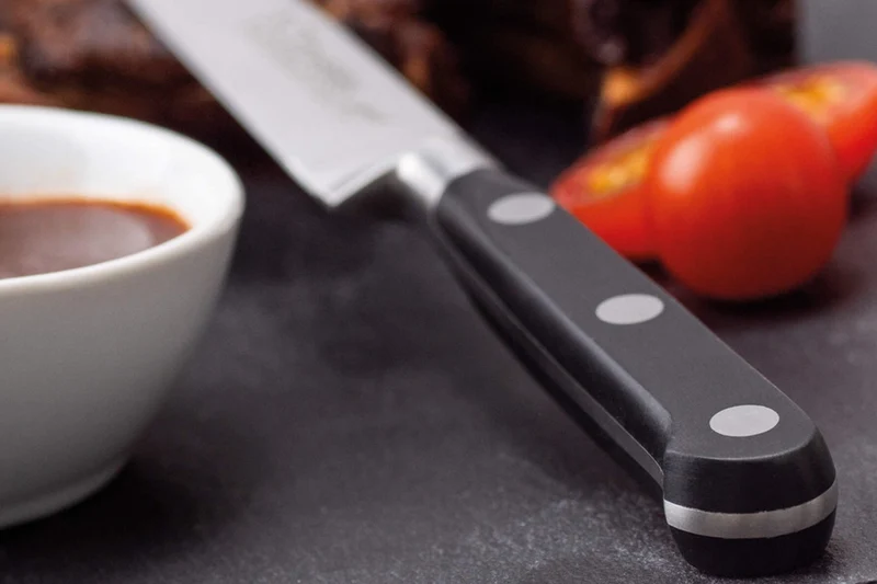 Couteau à viande 3 Claveles Forgé acier inox 12cm