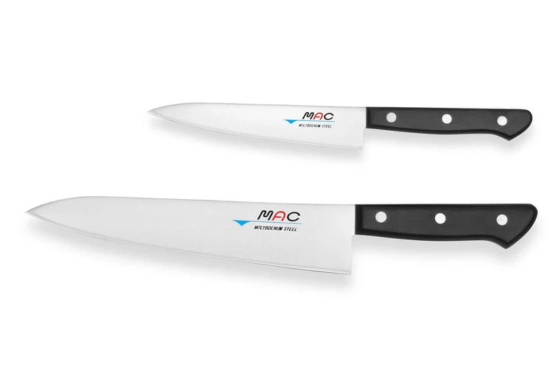 Coffret 2 couteaux japonais MAC Chef : Universel + Chef