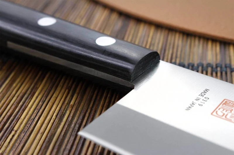 Couteau nakiri MAC Japanese 16.5cm manche pakka