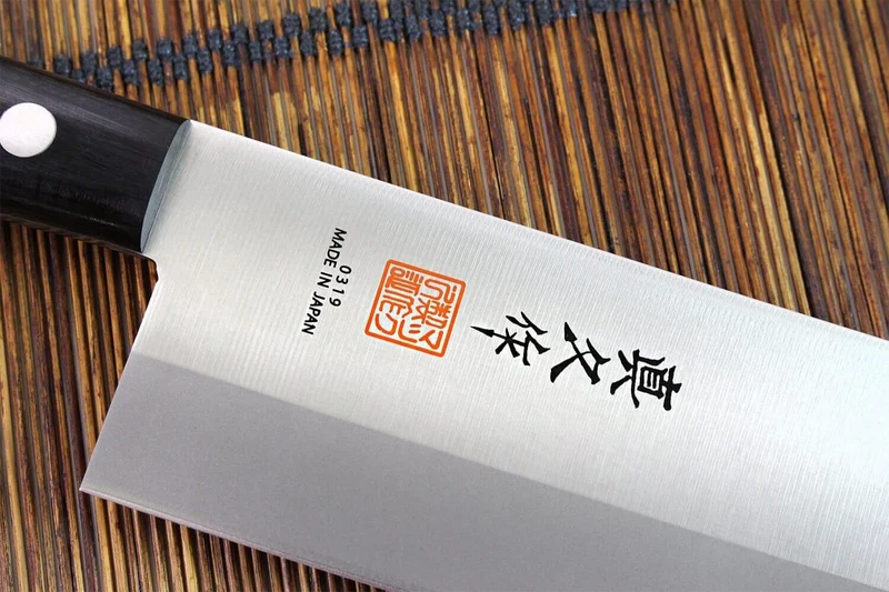 Couteau nakiri MAC Japanese 16.5cm manche pakka