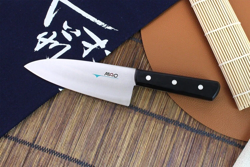 Couteau deba MAC Japanese 16.5cm manche pakka