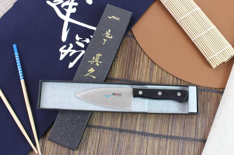 Couteau deba MAC Japanese 11cm manche pakka