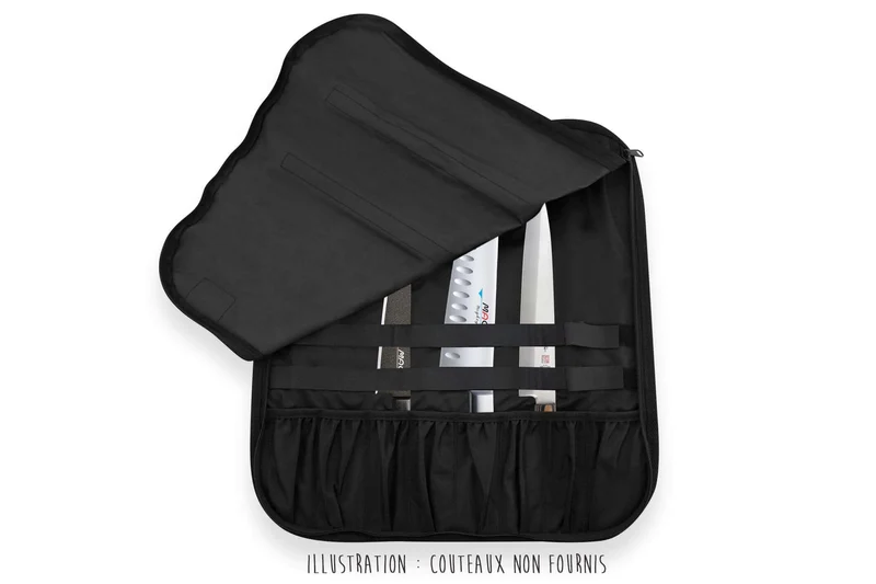 Trousse vide MAC pour 8 couteaux + rangements