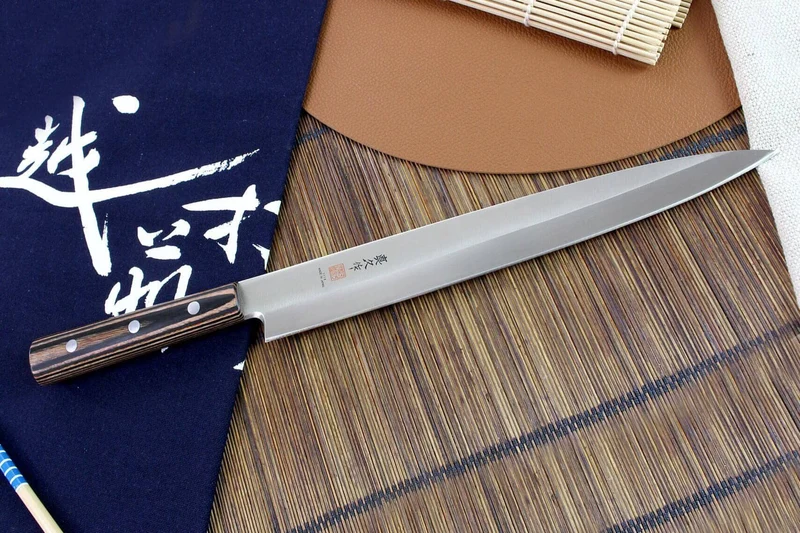 Couteau yanagiba MAC Japanese 27cm manche pakka