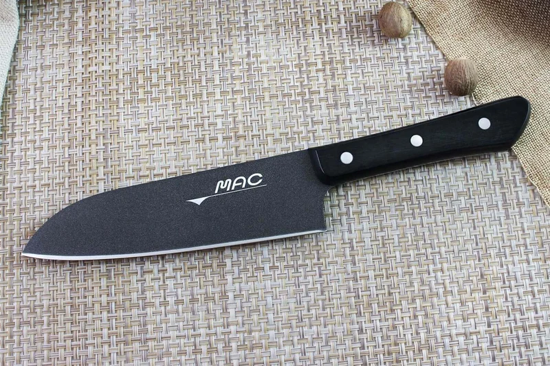 Couteau santoku japonais MAC Black 17cm