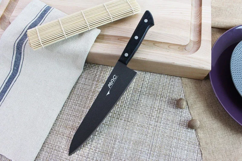 Couteau de chef japonais MAC Black 21.5cm