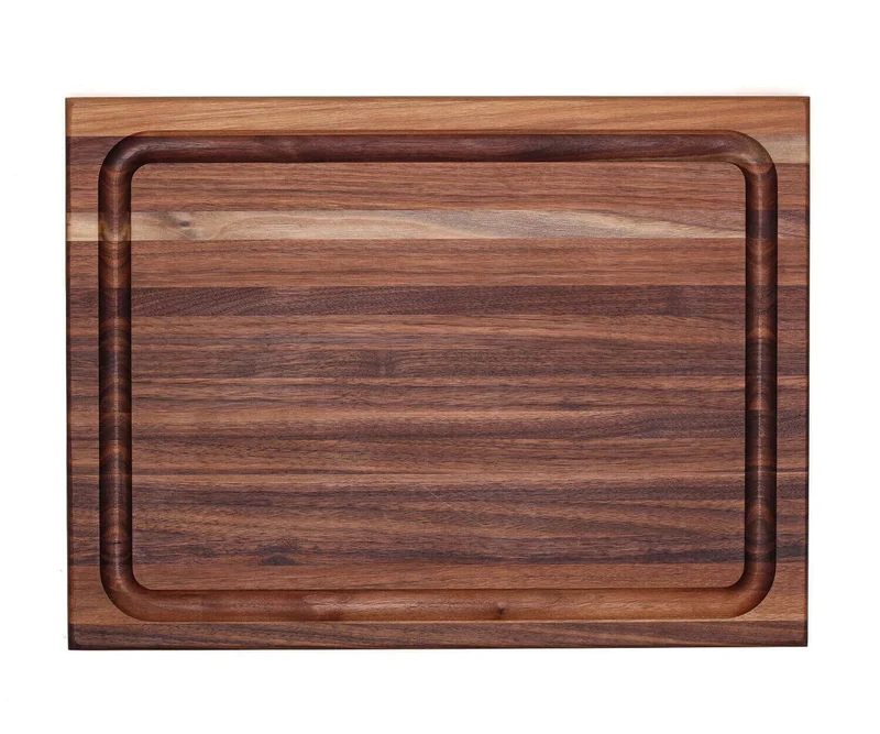 Planche à découper Boos Blocks en noyer avec rigole réversible 51x38x4cm