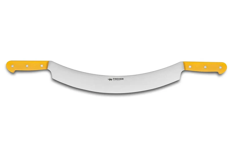 Couteau à fromage professionnel Fischer 2 manches lame courbée 35cm