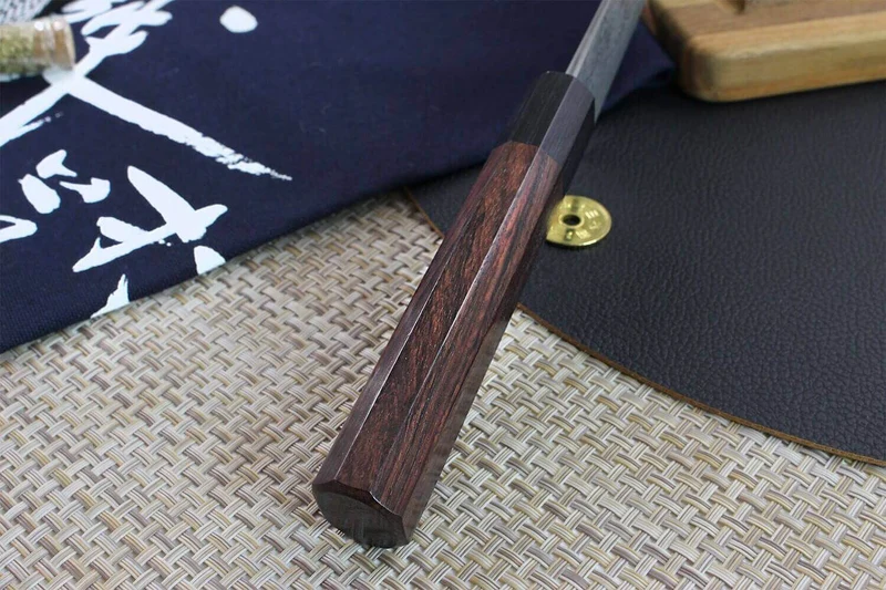 Couteau honesuki japonais artisanal Masakage Kumo 15cm damas 63 couches