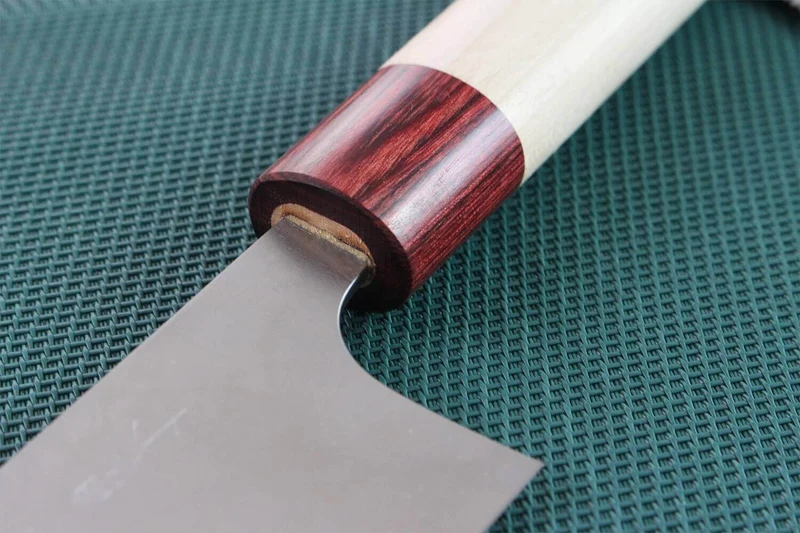 Couteau de chef japonais artisanal Masakage Kiri 27cm damas 49 couches