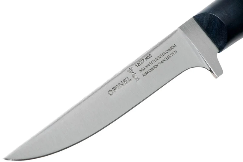 Couteau à désosser Intempora Opinel n°222 lame 13cm manche bleu marine
