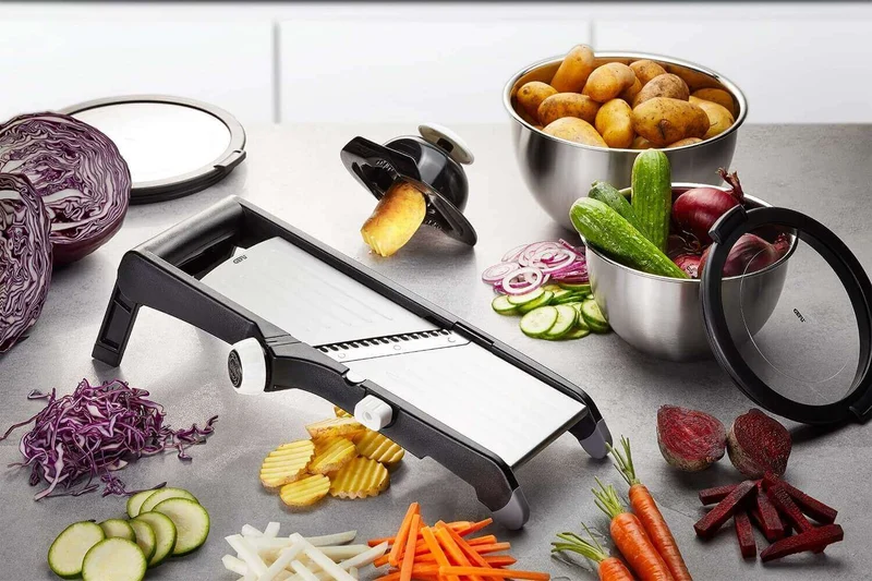 Mandoline à légumes Gefu Laola tranches et juliennes