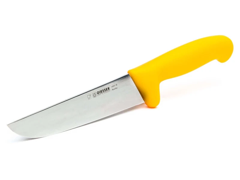 Couteau de boucher pro Giesser lame 18cm 4005