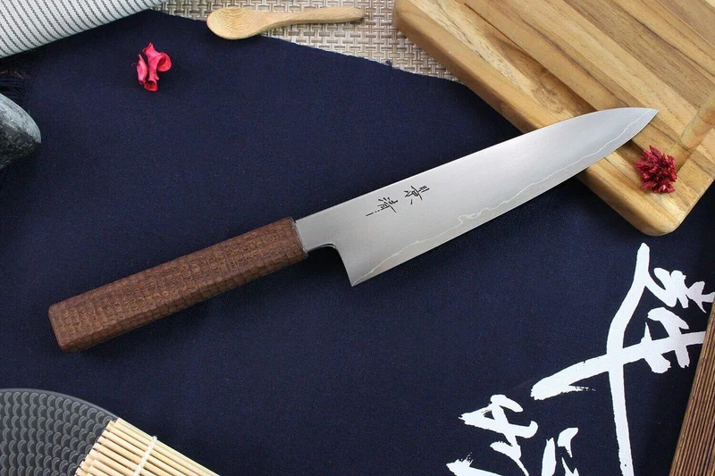 Couteau de chef japonais artisanal Kagekiyo Hiroba 21cm