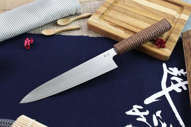 Couteau de chef japonais artisanal Kagekiyo Hiroba 21cm