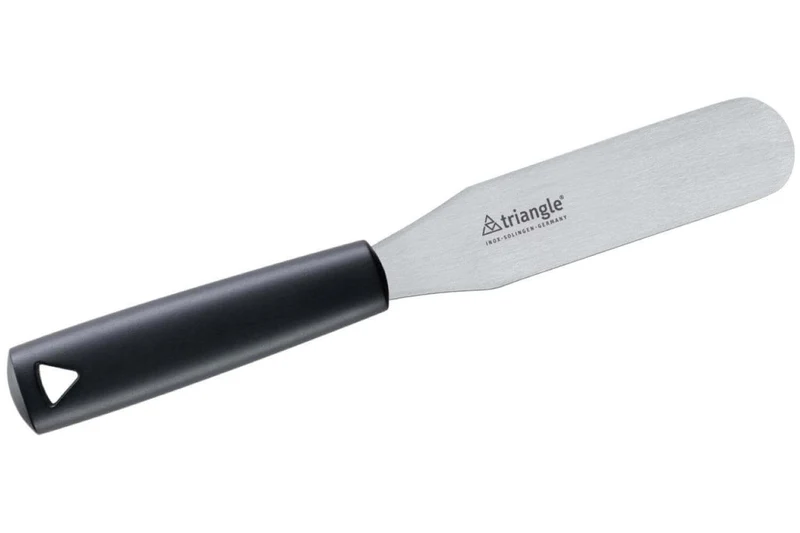 Spatule professionnelle Triangle droite et flexible manche en green grip
