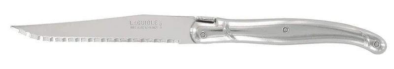 Bloc de 6 couteaux à steak microdentés Laguiole par André Verdier