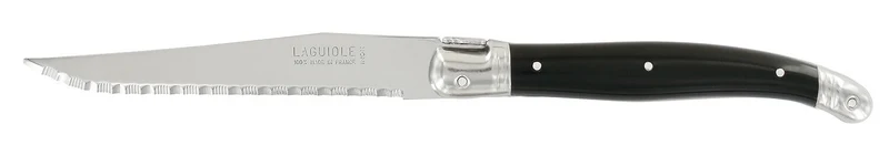 Coffret de 6 couteaux à steak microdentés Laguiole par André Verdier