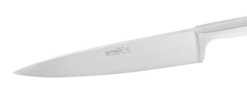Couteau de chef André Verdier acier inox monobloc 100% forgé 15cm