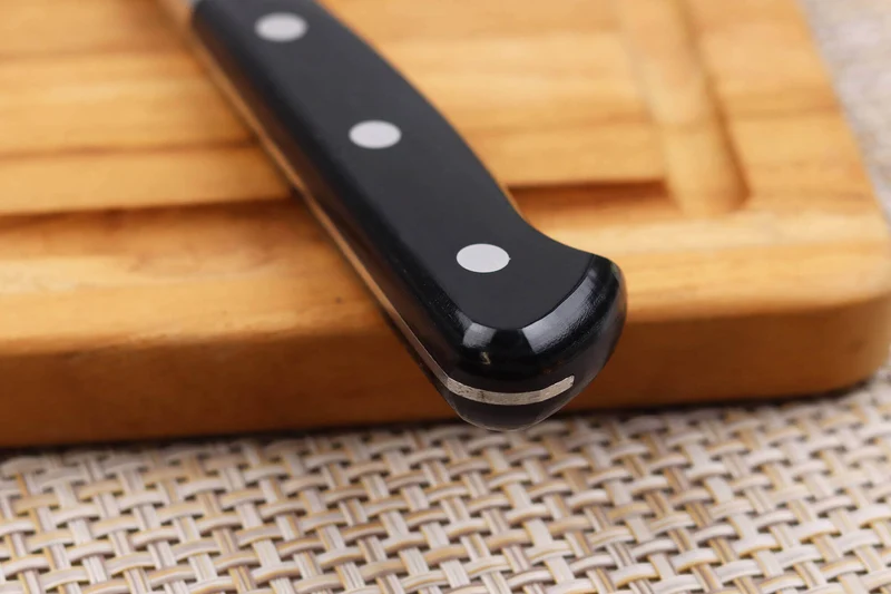Couteau santoku japonais artisanal Takamura VG10 Tsuchime 16,5cm