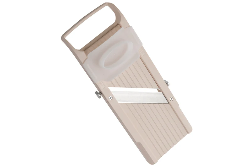 Mandoline japonaise professionnelle Super Benriner 3 lames + poussoir - Epaisseur réglable 0,5 à 4mm