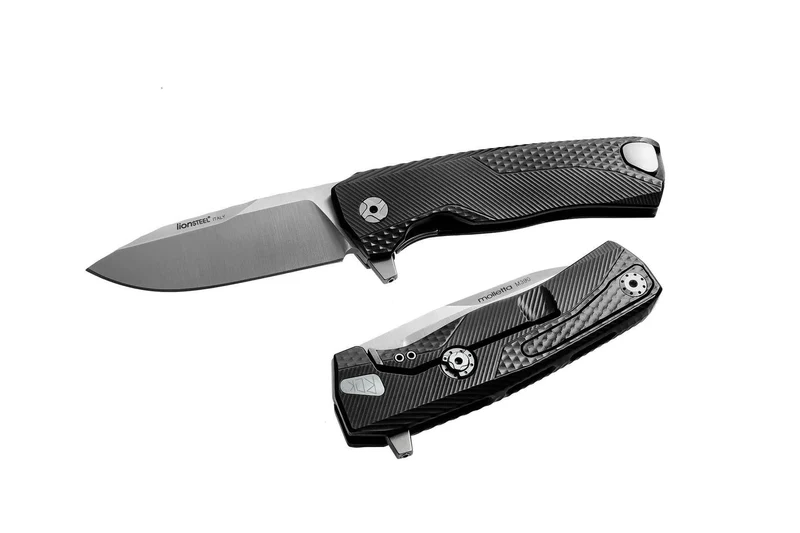 Couteau pliant LionSteel ROK manche monobloc 11cm