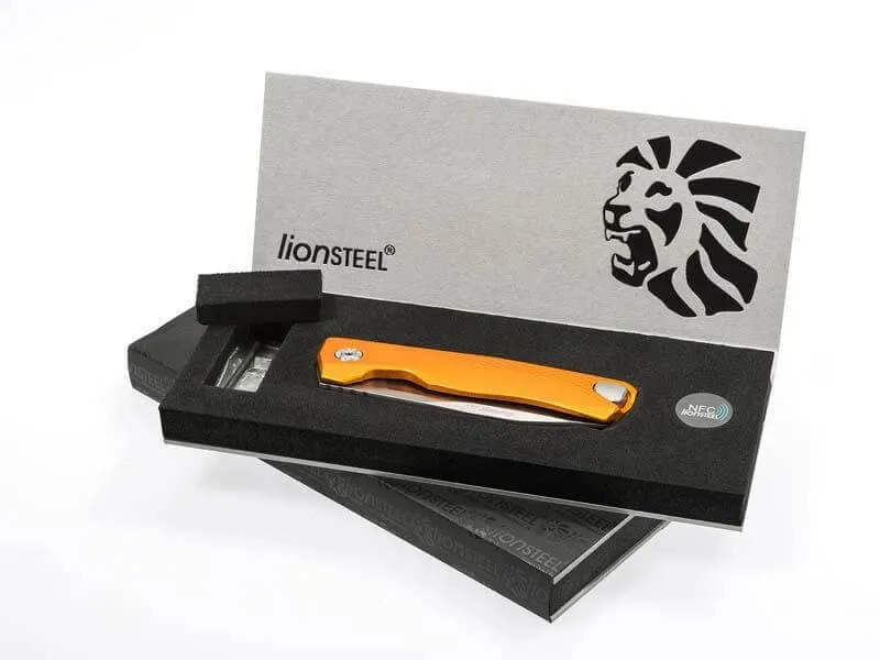 Couteau pliant LionSteel ROK manche monobloc 11cm