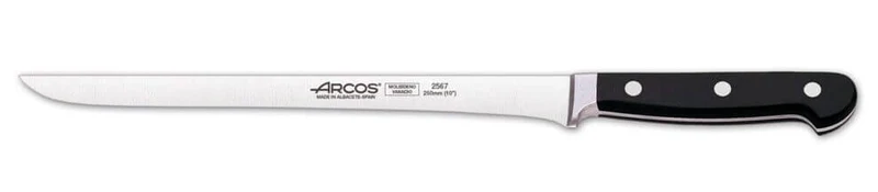 Bloc bois Arcos CLASICA 5 couteaux forgés + 2 accessoires