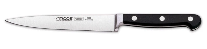 Bloc bois Arcos CLASICA 5 couteaux forgés + 2 accessoires