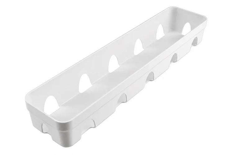 Moule pâtissier 5 fraises 3D Silikomart en silicone blanc