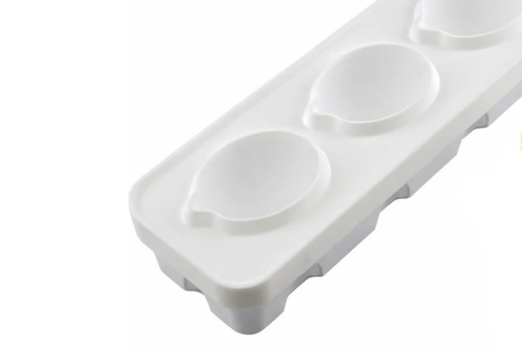 Moule pâtissier 4 citrons Silikomart en silicone blanc