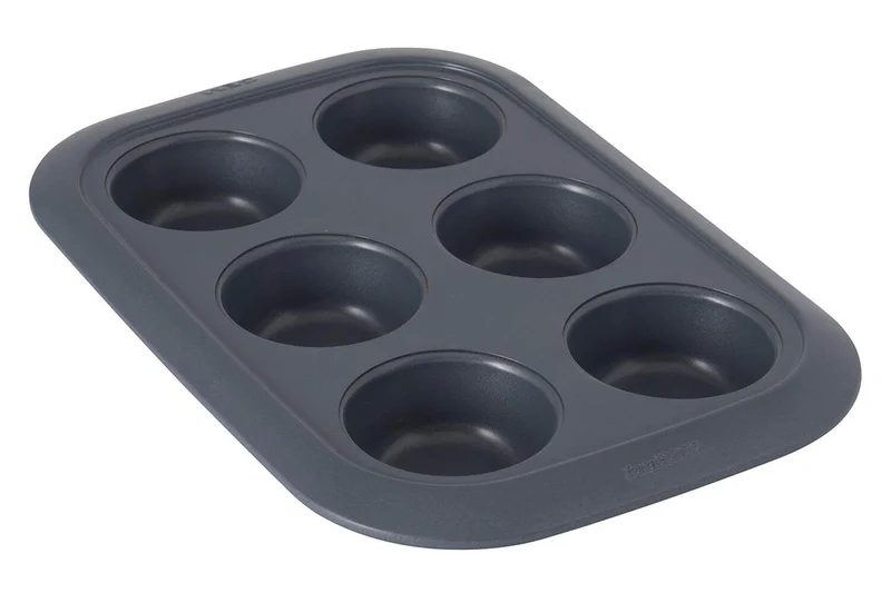 Moule pour 6 cupcakes Berghoff Gem Ø6,5cm acier carbone