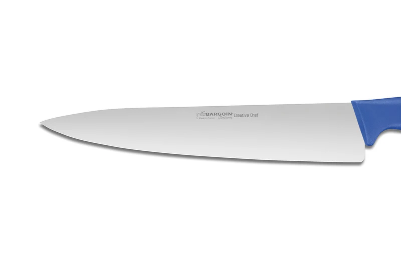 Couteau de chef Bargoin Creative Chef 20cm manche surmoulé bleu