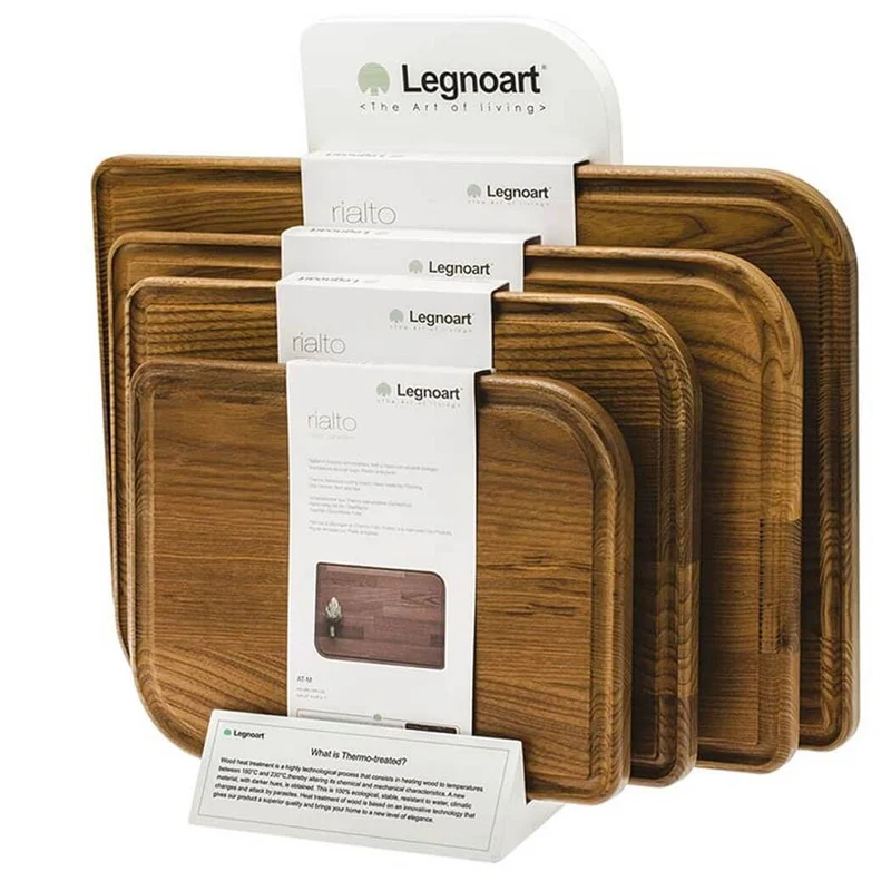 Planche à découper Legnoart Rialto en Thermo frêne + rigole