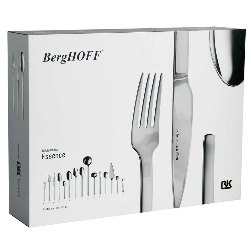 Ménagère 72 couverts Essence Berghoff Essentials inox 18/10