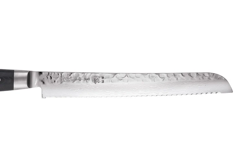 Couteau à pain japonais Yaxell ZEN lame 23cm damas 37 couches